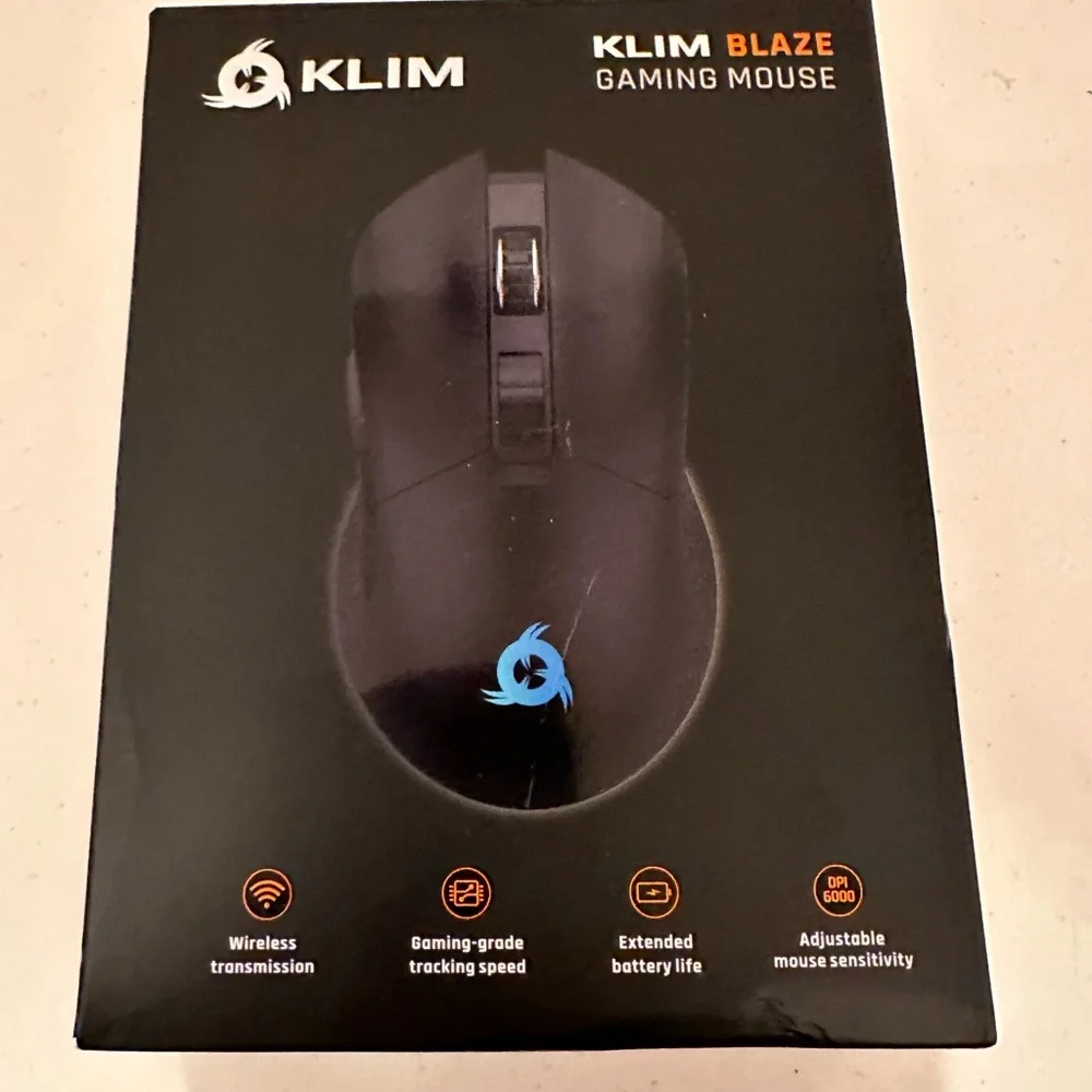 KLIM Blaze Gaming Mouse, New with box